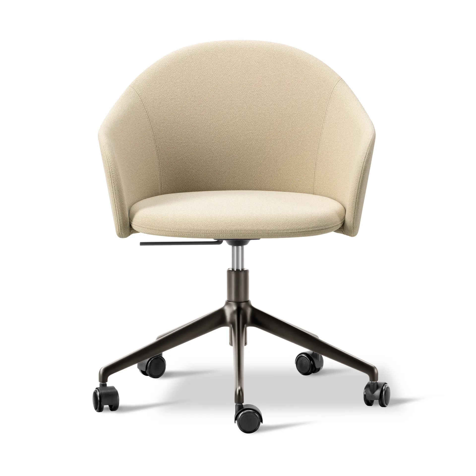 Fauteuil Gomo Armchair pivotant à 5 branches, Mylla 221-silex Fredericia Furniture