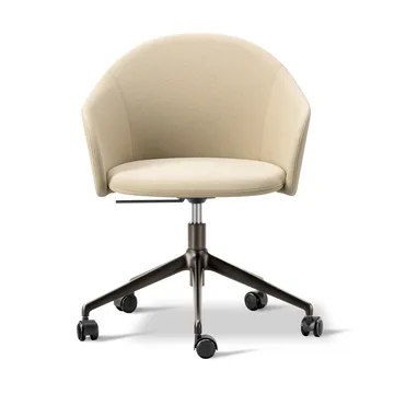 Fauteuil Gomo Armchair pivotant à 5 branches - Mylla 221-silex - Fredericia Furniture