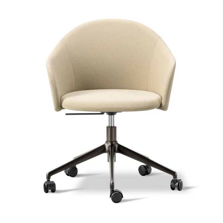 Fauteuil Gomo Armchair pivotant à 5 branches - Mylla 221-silex - Fredericia Furniture