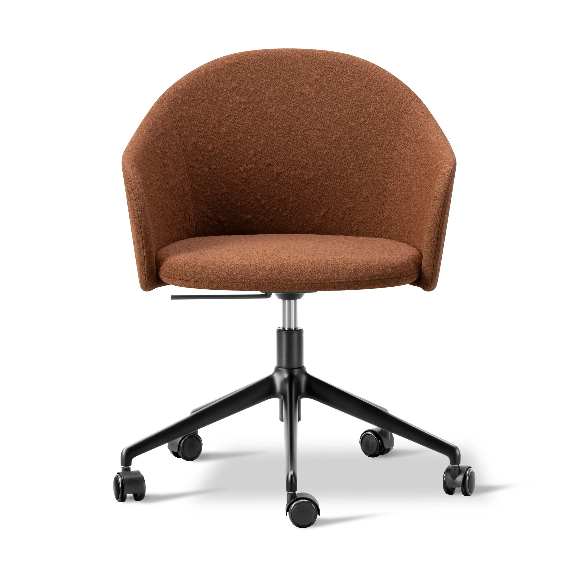 Fauteuil Gomo Armchair pivotant à 5 branches, Myr 362-noir Fredericia Furniture