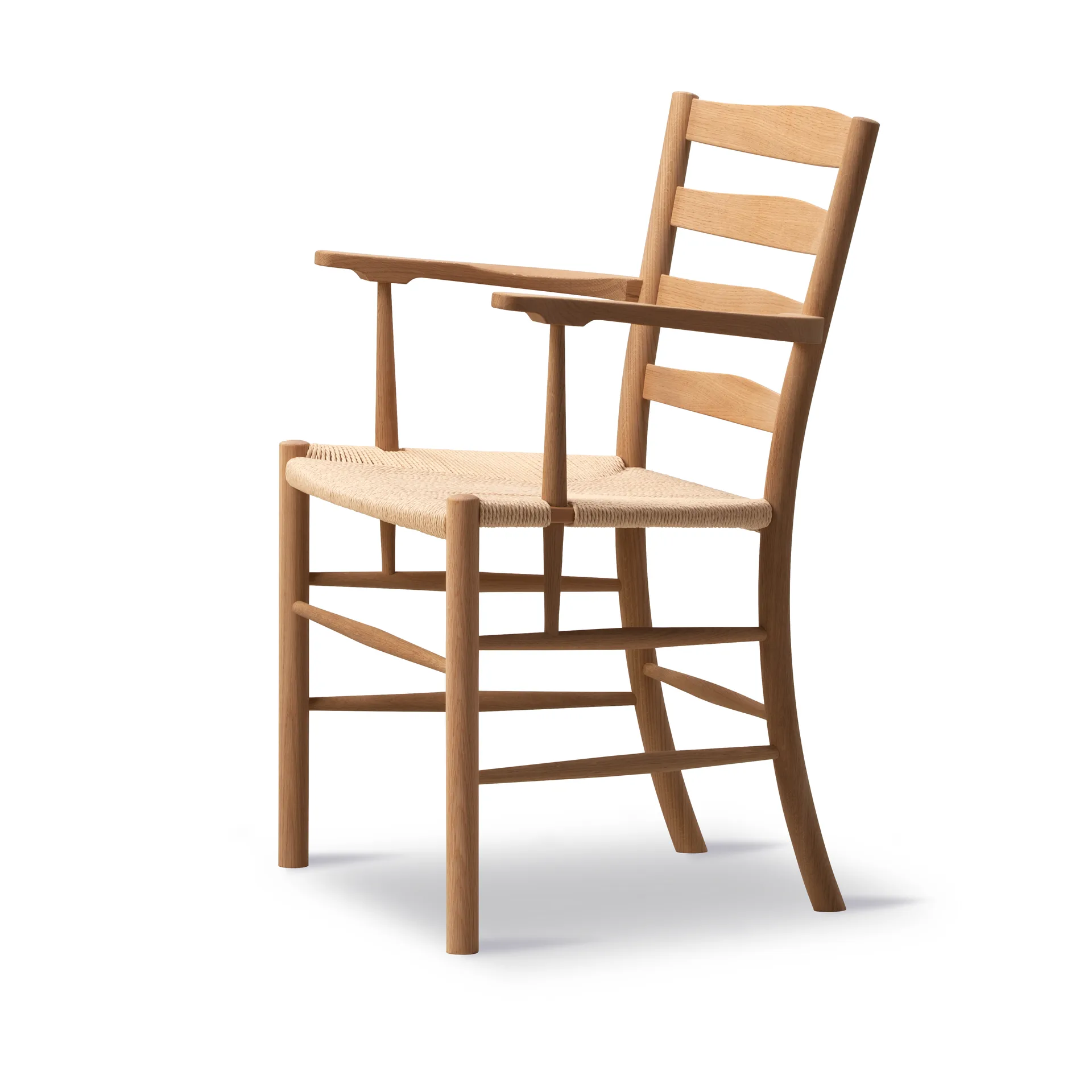 Fauteuil Klint, Tressé naturel-chêne huilé Fredericia Furniture