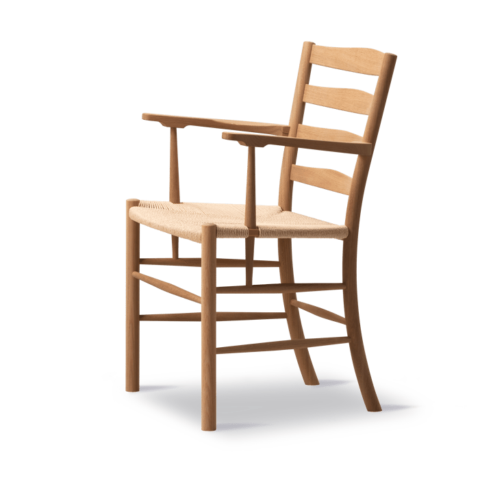 Fauteuil Klint - Tressé naturel-chêne huilé - Fredericia Furniture