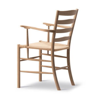 Fauteuil Klint - Tressé naturel-chêne huilé - Fredericia Furniture
