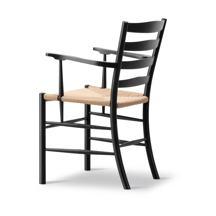 Fauteuil Klint, Tressé naturel-chêne noirci Fredericia Furniture