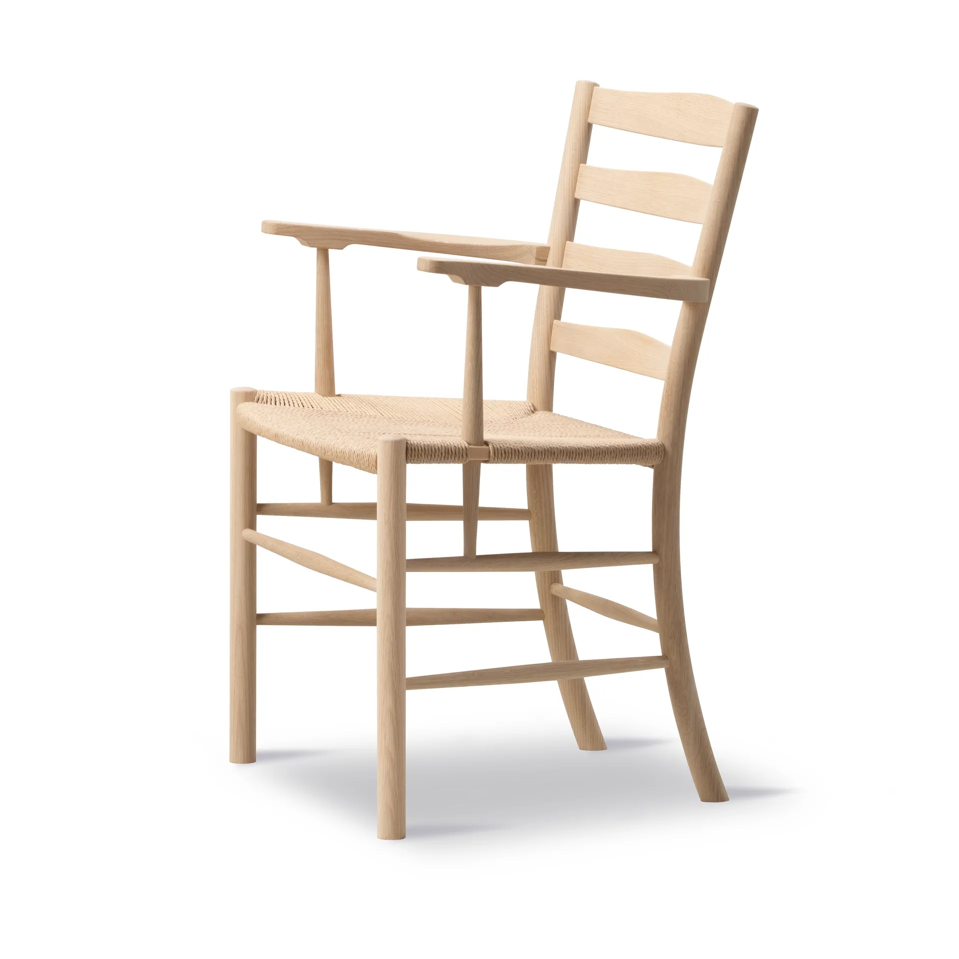 Fauteuil Klint, Tressé naturel-chêne savonné Fredericia Furniture