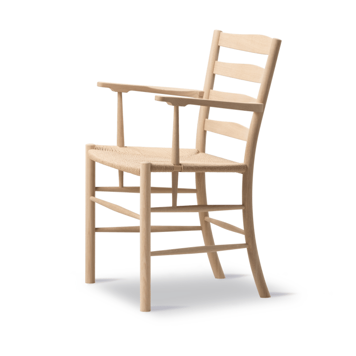 Fauteuil Klint - Tressé naturel-chêne savonné - Fredericia Furniture