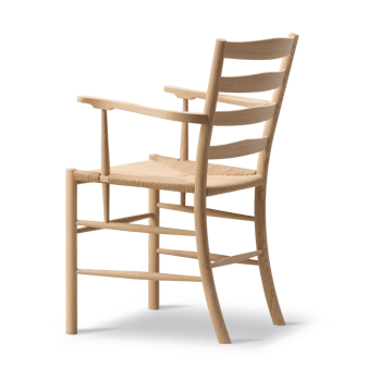 Fauteuil Klint - Tressé naturel-chêne savonné - Fredericia Furniture