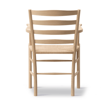 Fauteuil Klint - Tressé naturel-chêne savonné - Fredericia Furniture