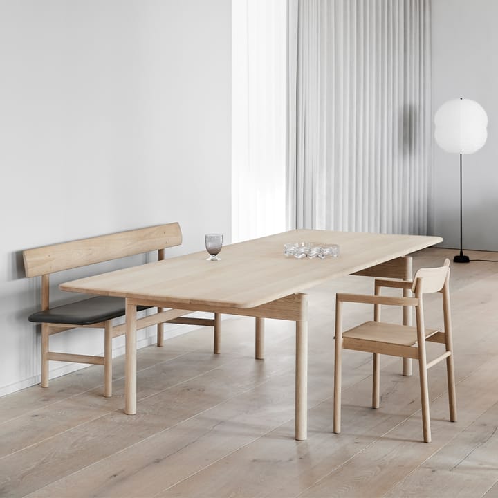 Fauteuil Post 3445, Chêne noirci Fredericia Furniture