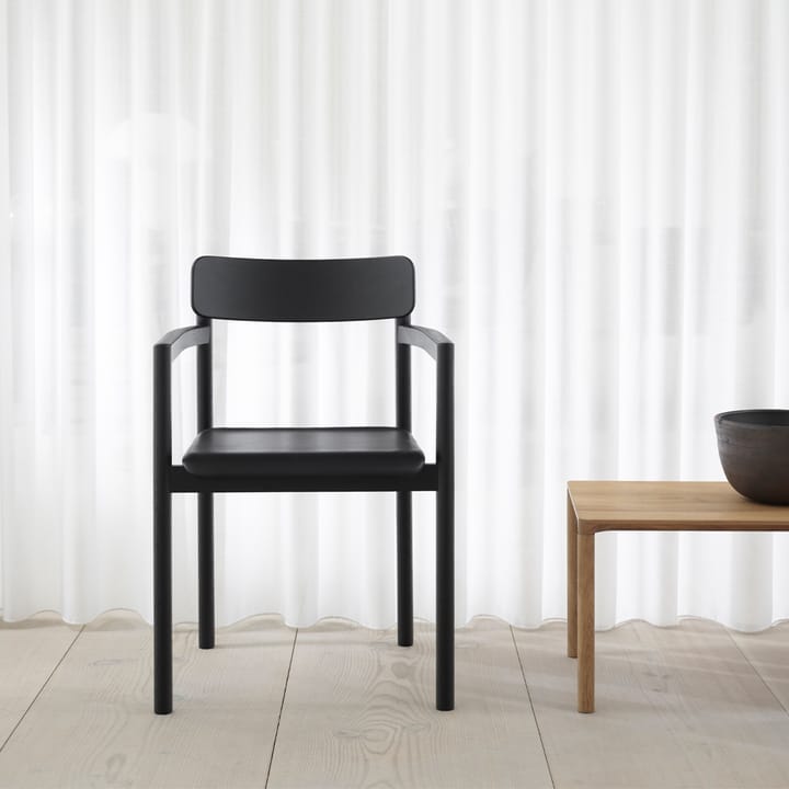 Fauteuil Post 3445, Chêne noirci Fredericia Furniture