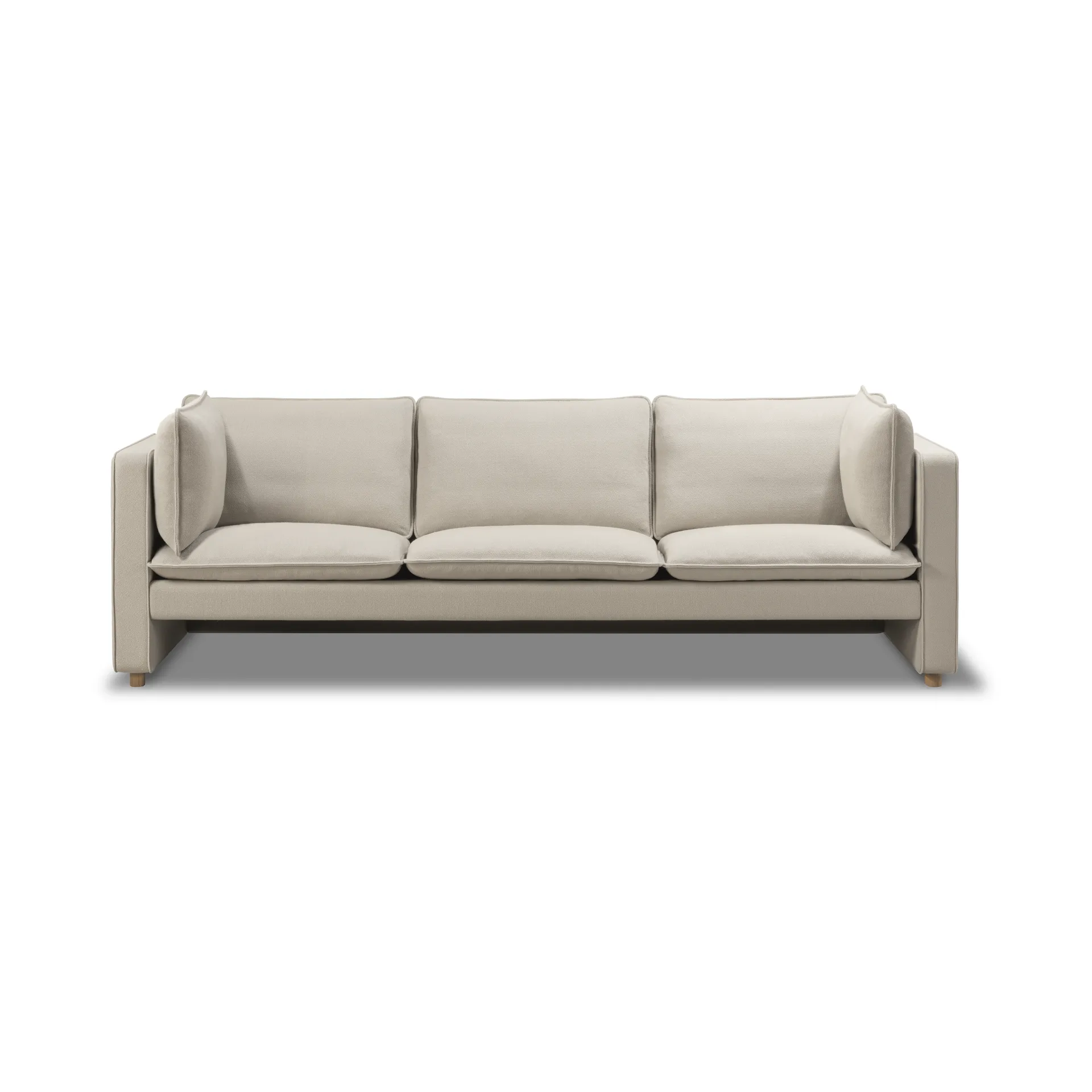 Fredericia Furniture Jota canapé Vidar 146-chêne huilé clair, 231 cm, 3 places