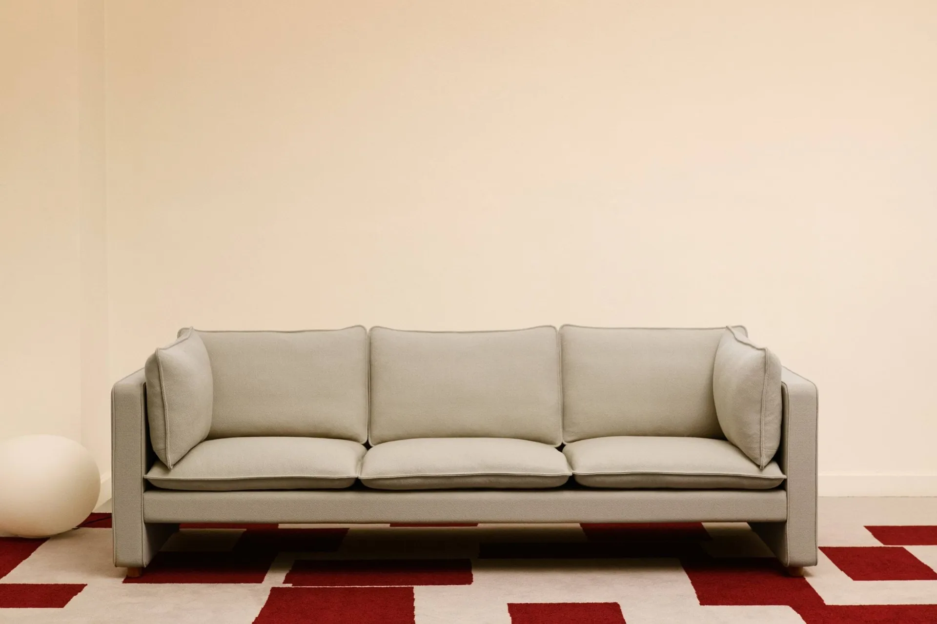 Jota canapé, Vidar 146-chêne huilé clair, 231 cm, 3 places Fredericia Furniture
