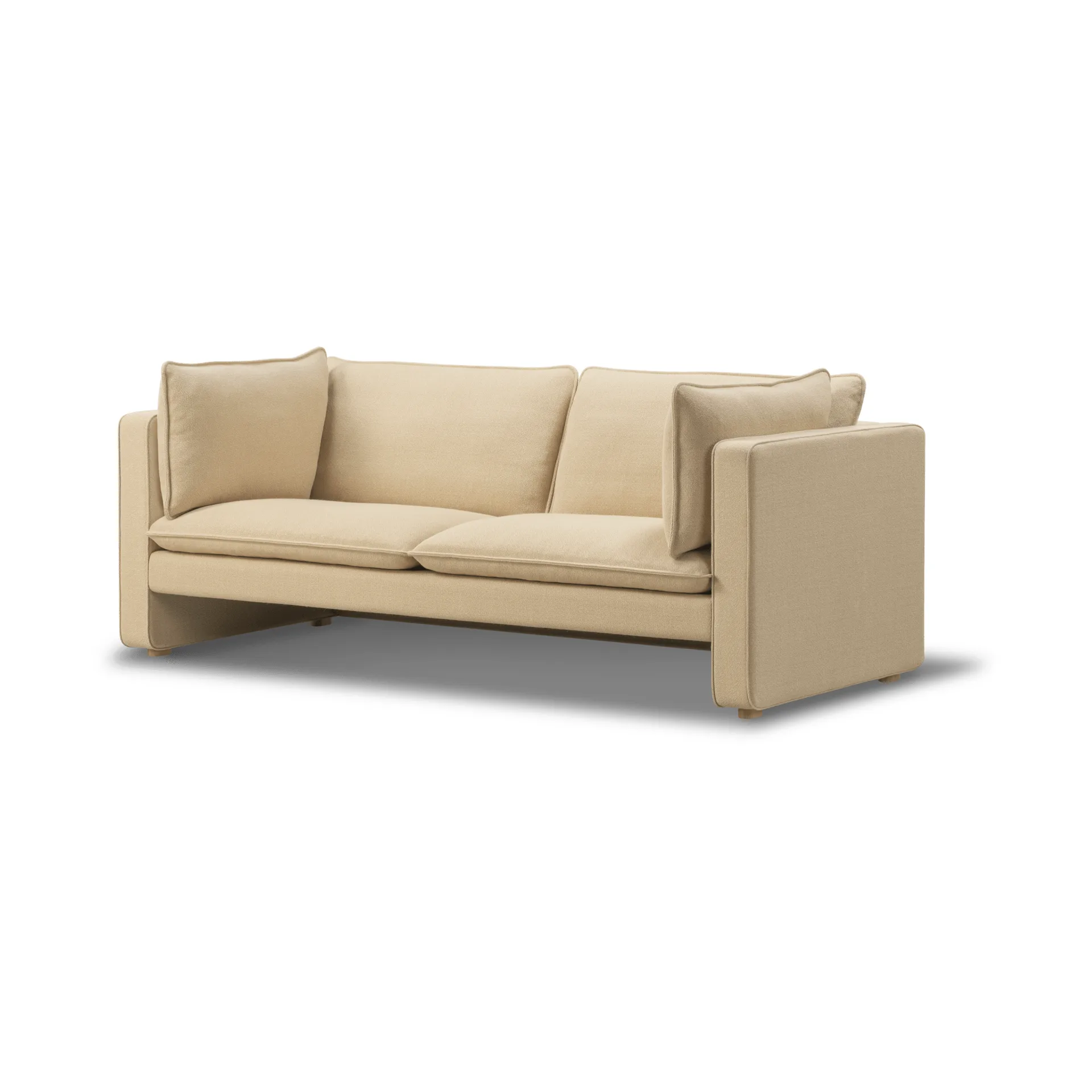 Jota canapé, Vidar 323-chêne huilé clair, 185 cm, 2 places Fredericia Furniture