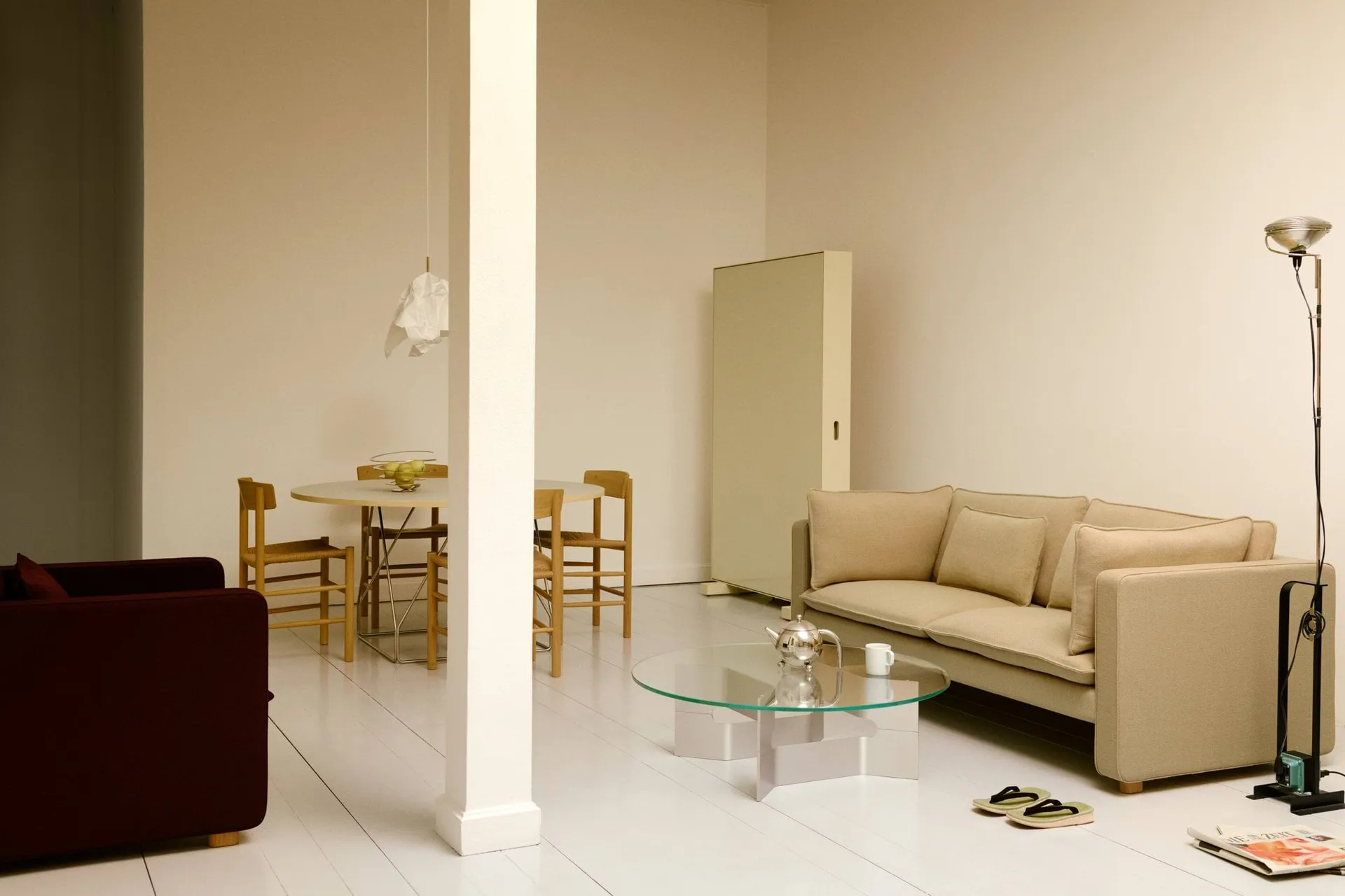 Jota canapé, Vidar 323-chêne huilé clair, 185 cm, 2 places Fredericia Furniture