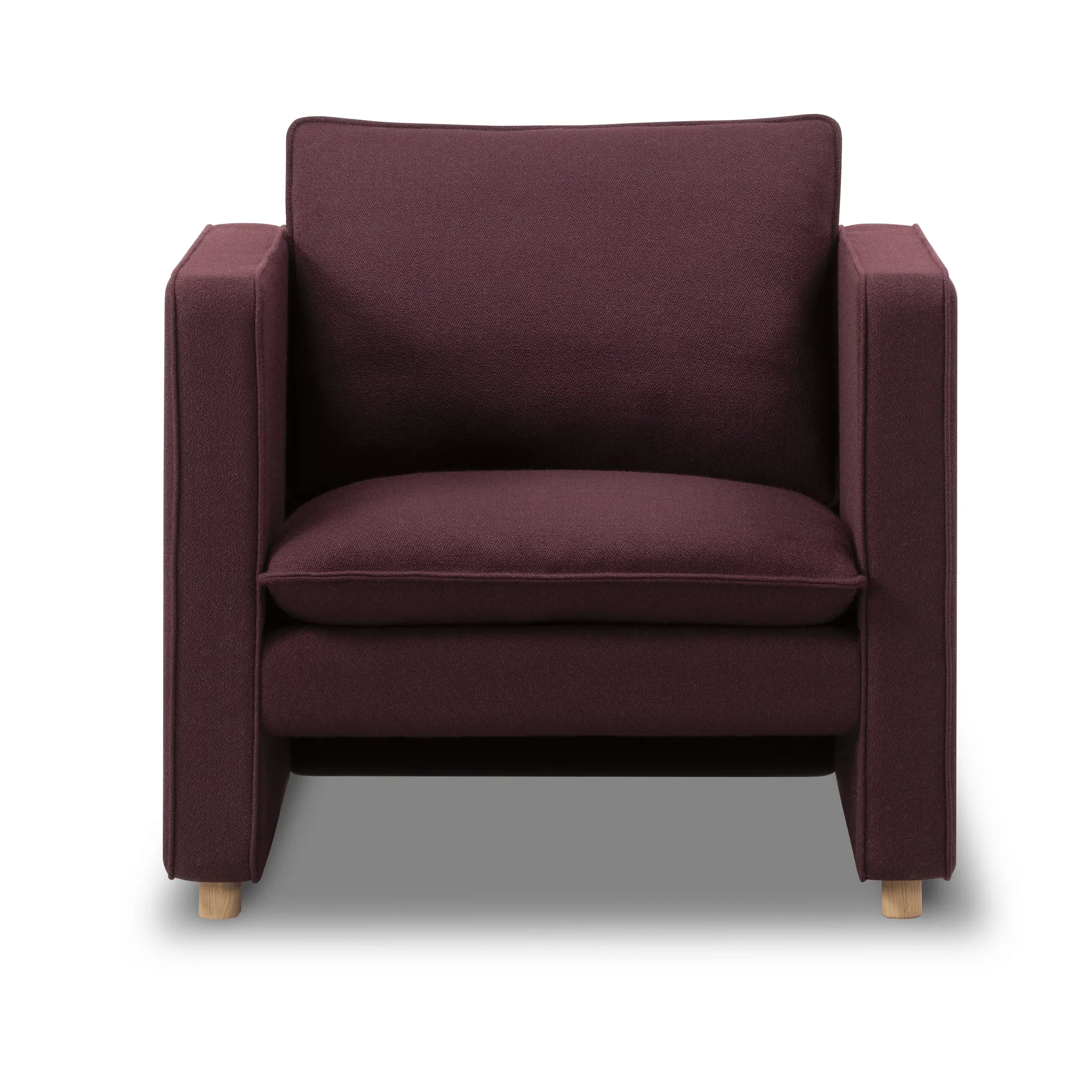Fredericia Furniture Jota fauteuil lounge Vidar 693-chêne huilé clair Fredericia Furniture Jota fauteuil lounge Vidar 693-chêne huilé clair