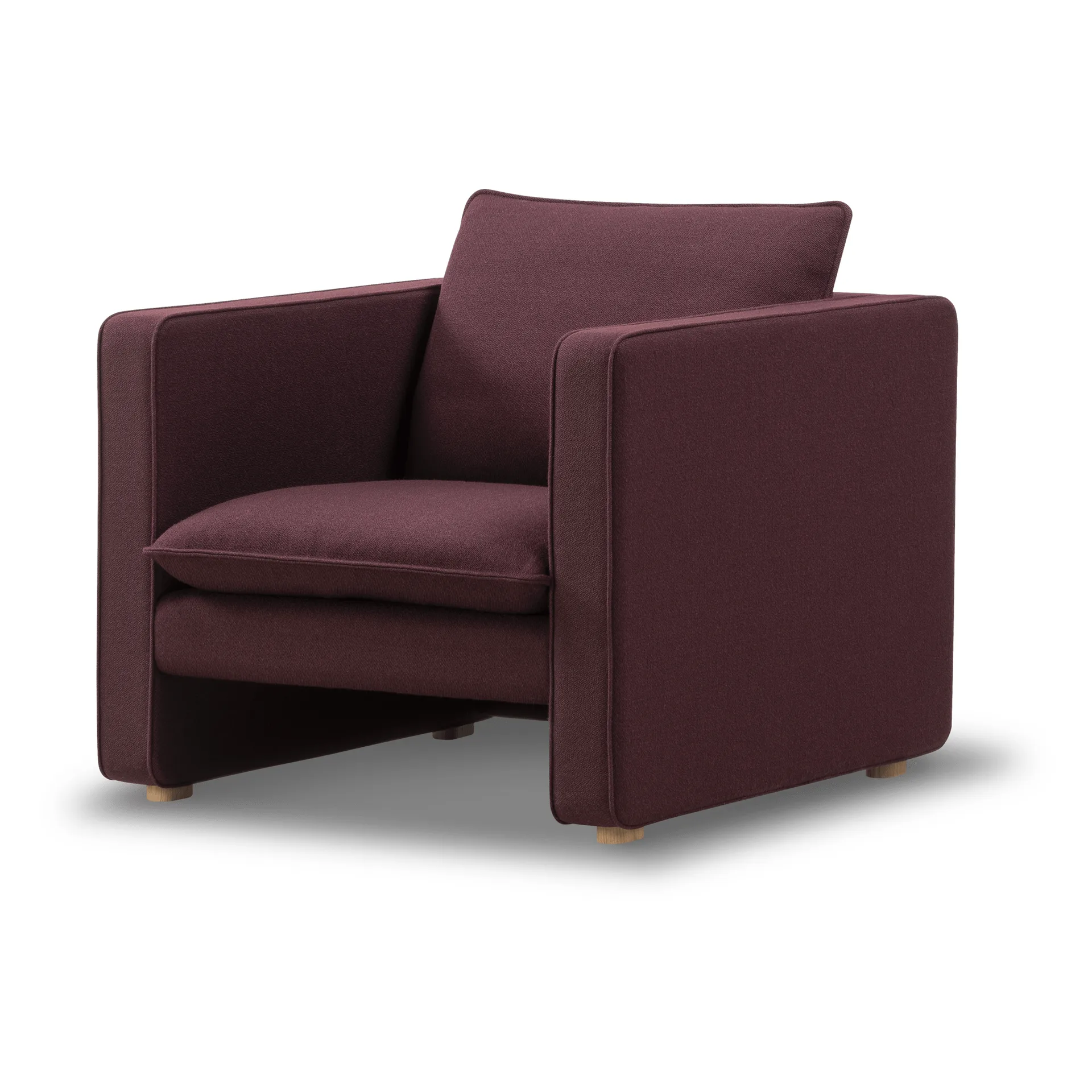 Jota fauteuil lounge, Vidar 693-chêne huilé clair Fredericia Furniture
