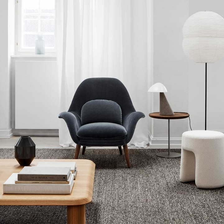 Lampe de table Fellow, Blanc-pierre atlantico foncé Fredericia Furniture