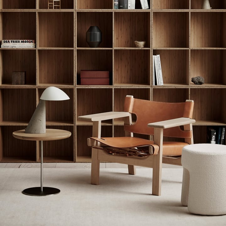Lampe de table Fellow, Blanc-pierre atlantico foncé Fredericia Furniture