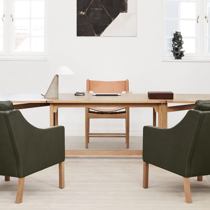 Lampe de table Fellow, Blanc-pierre atlantico foncé Fredericia Furniture