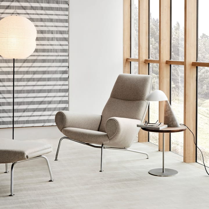 Lampe de table Fellow, Blanc-pierre atlantico foncé Fredericia Furniture