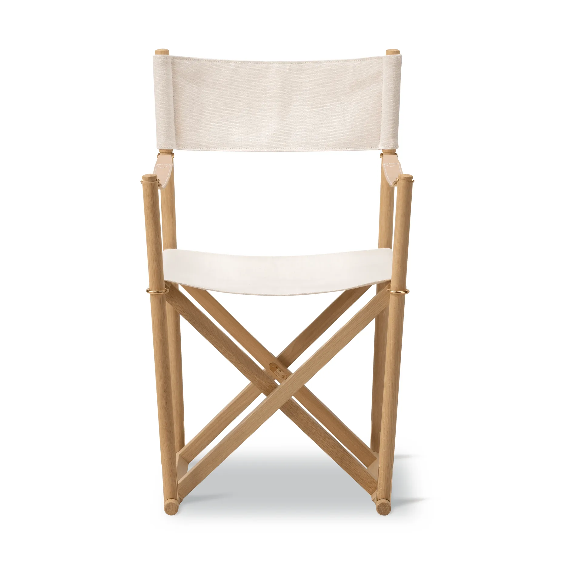 Fredericia Furniture MK16 Folding Chair chaise Off white-chêne huilé clair Fredericia Furniture MK16 Folding Chair chaise Off white-chêne huilé clair