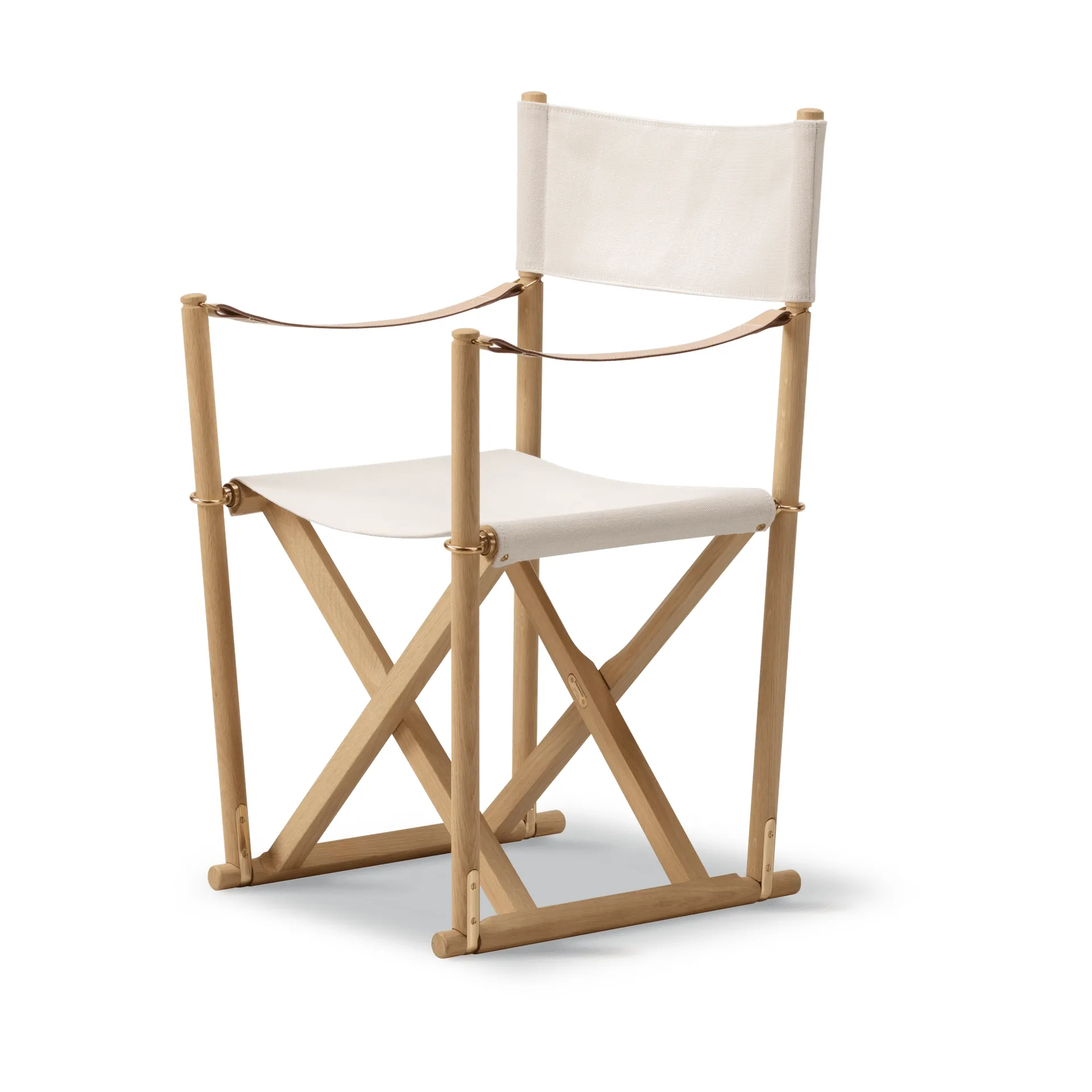 MK16 Folding Chair chaise, Off white-chêne huilé clair Fredericia Furniture