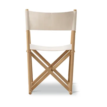MK16 Folding Chair chaise - Off white-chêne huilé clair - Fredericia Furniture