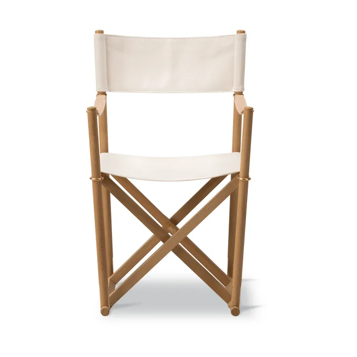 MK16 Folding Chair chaise - Off white-chêne huilé - Fredericia Furniture