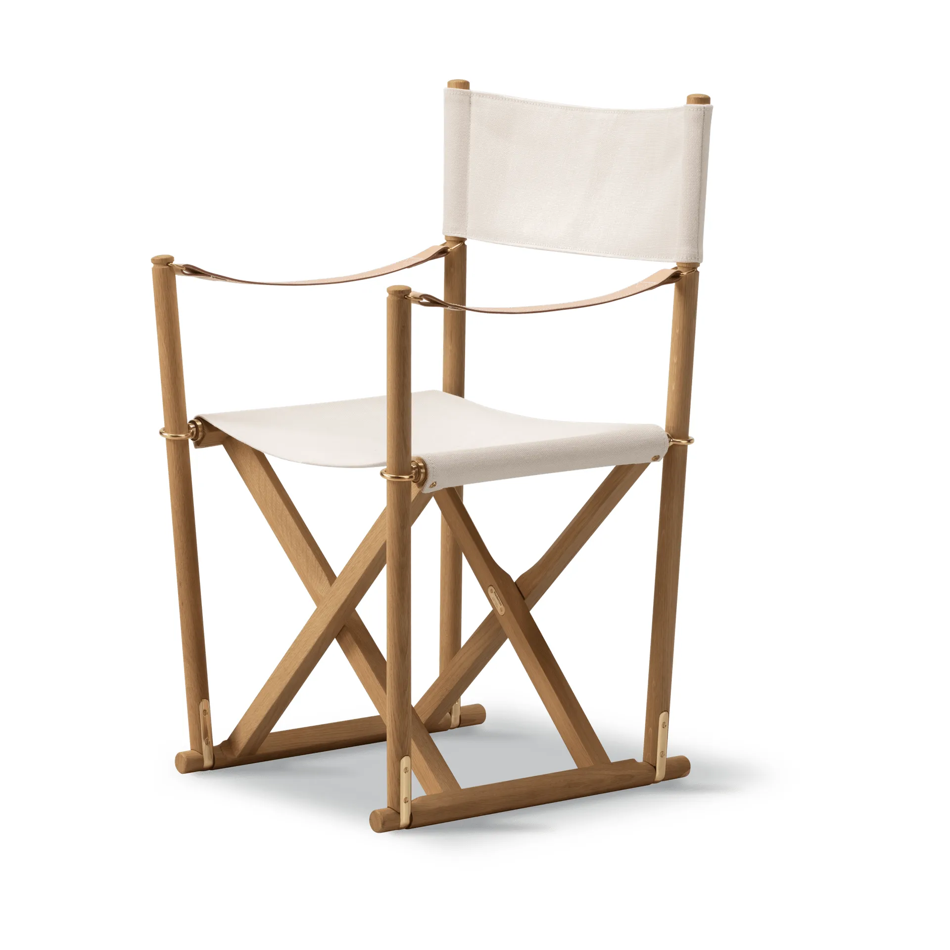MK16 Folding Chair chaise, Off white-chêne huilé Fredericia Furniture