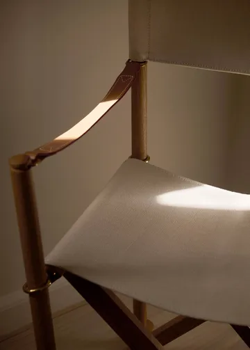 MK16 Folding Chair chaise - Off white-chêne huilé - Fredericia Furniture