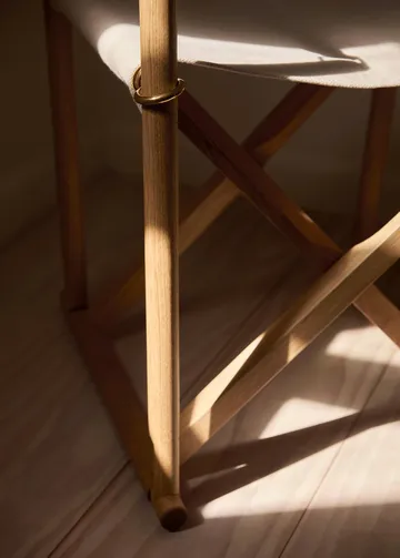 MK16 Folding Chair chaise - Off white-chêne huilé - Fredericia Furniture