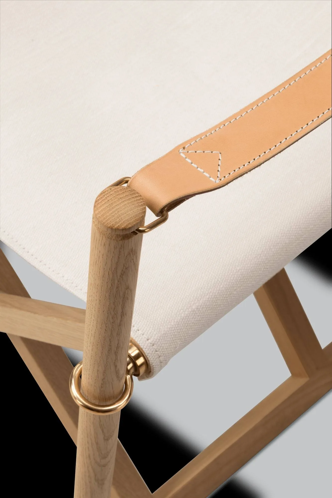 MK16 Folding Chair chaise, Off white-chêne huilé Fredericia Furniture