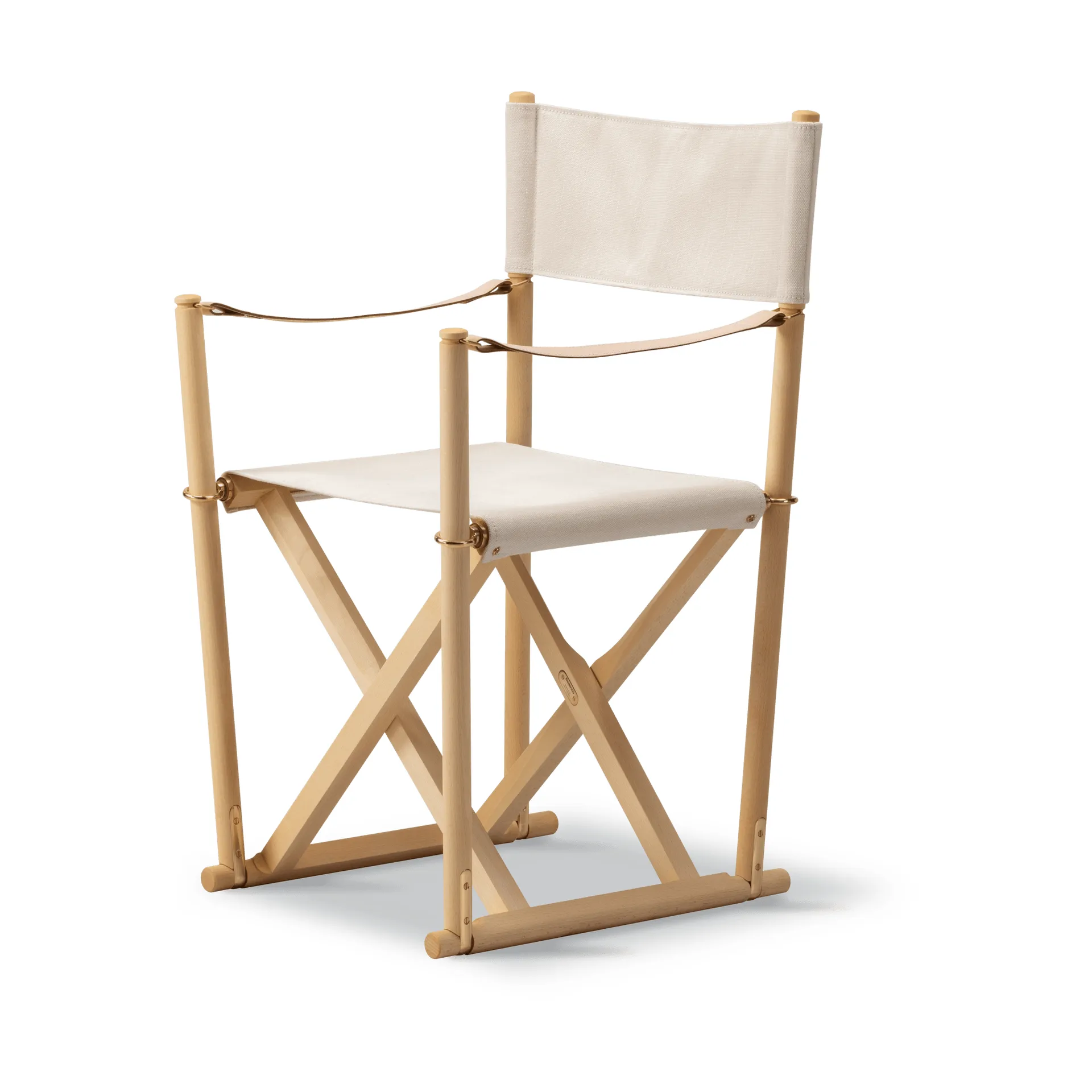 MK16 Folding Chair chaise, Off white-hêtre huilé Fredericia Furniture