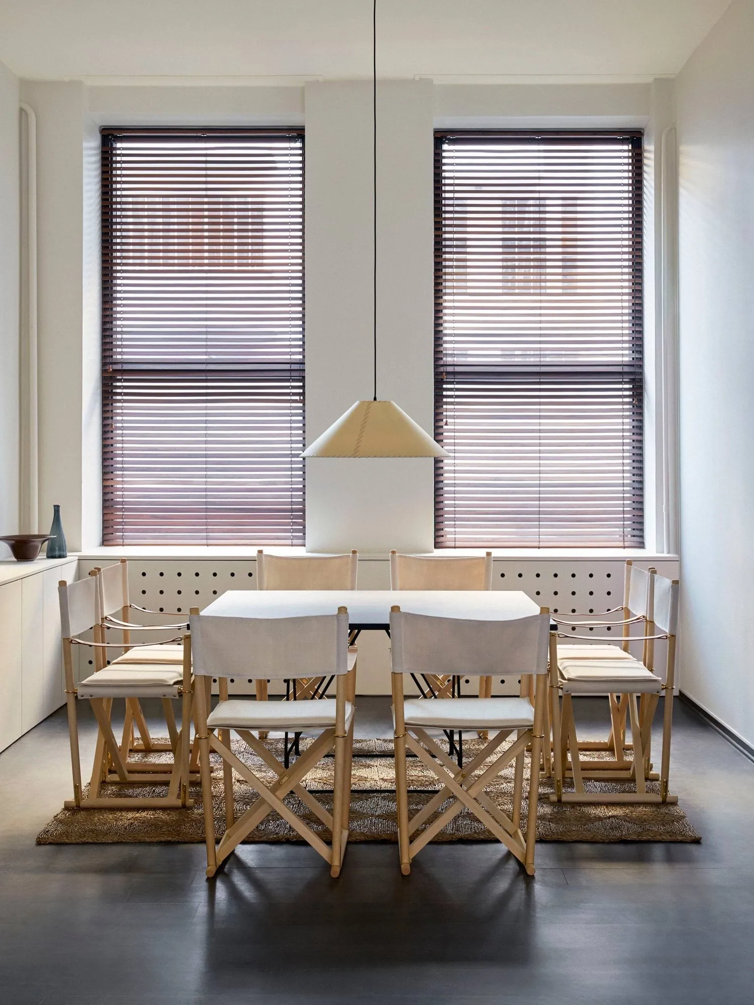 MK16 Folding Chair chaise, Off white-hêtre huilé Fredericia Furniture