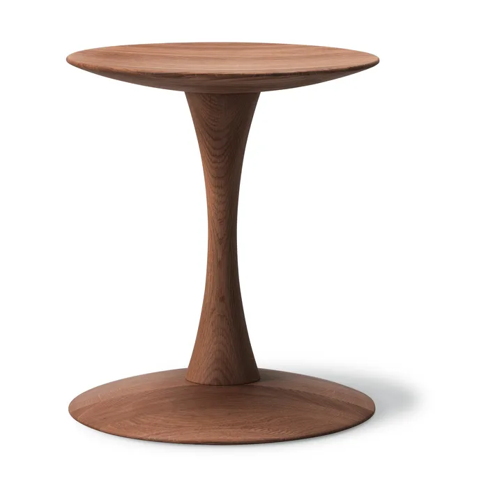 ND102 Trisse tabouret - Chêne fumé huilé, Ø40x46 cm - Fredericia Furniture