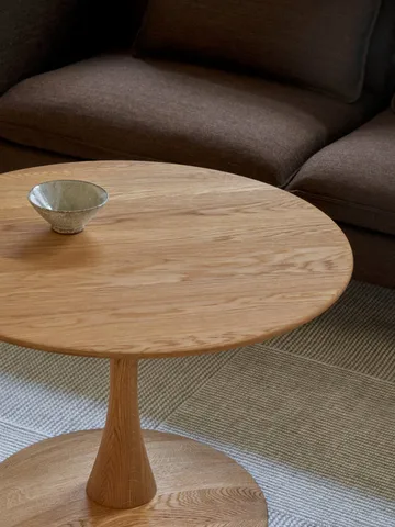 ND104 Trisse table basse - Chêne huilé, Ø68x48 cm - Fredericia Furniture