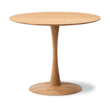ND106 Trisse table à manger - Chêne huilé, Ø90x73 cm - Fredericia Furniture