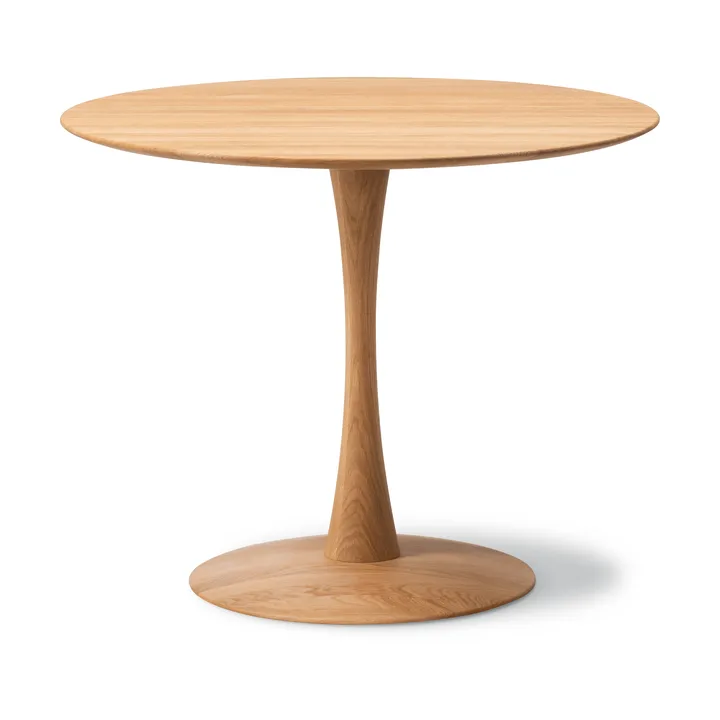ND106 Trisse table à manger - Chêne huilé, Ø90x73 cm - Fredericia Furniture