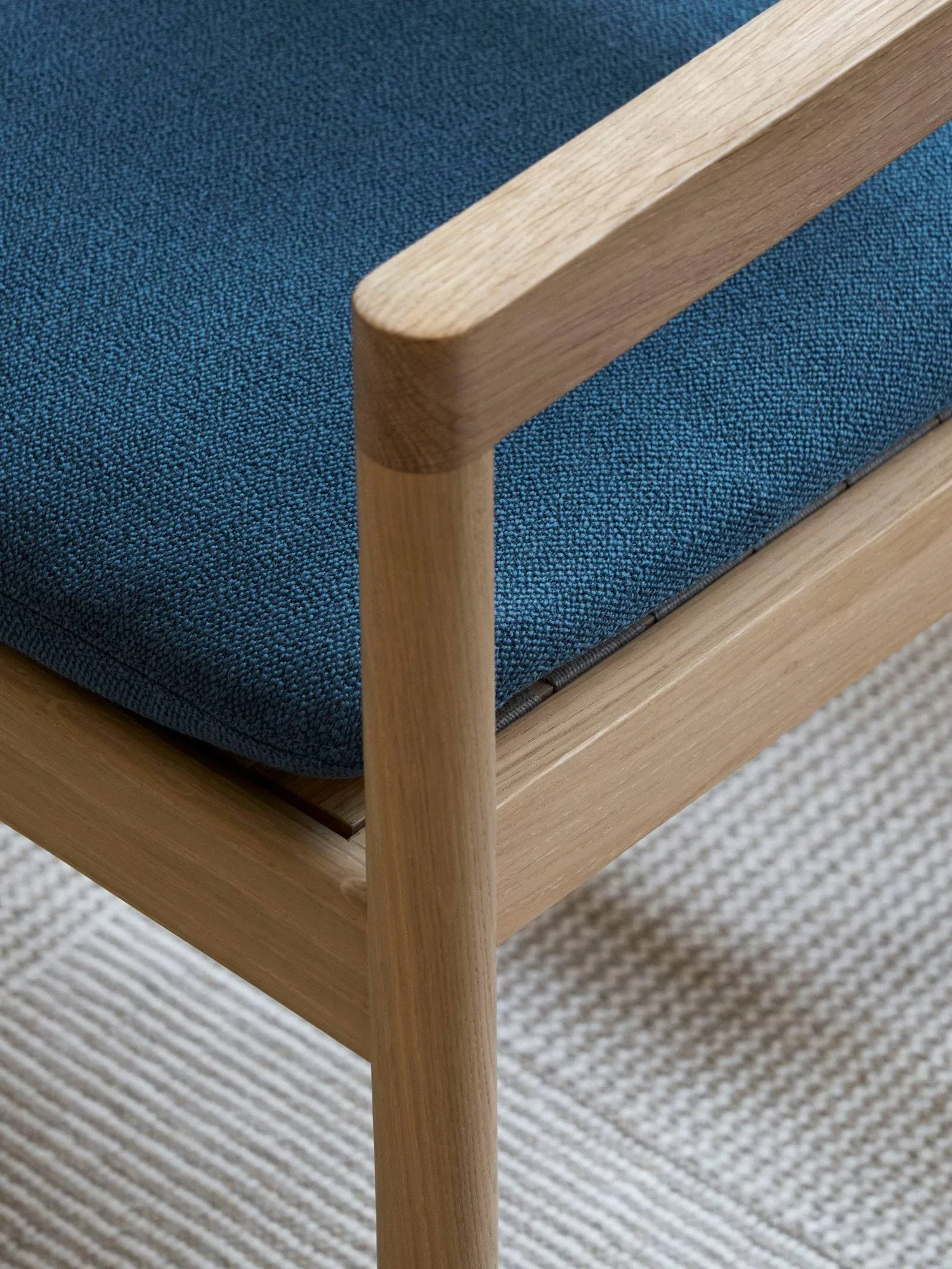 Post fauteuil lounge, Vidar 733-chêne huilé clair Fredericia Furniture