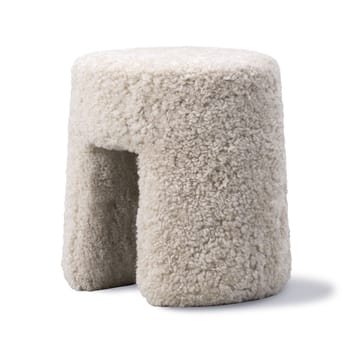 Pouf Sequoia - Peau de mouton Moonlight - Fredericia Furniture