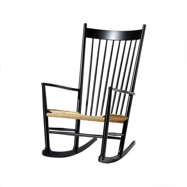Rocking-chair J16 - Naturel-chêne noirci - Fredericia Furniture