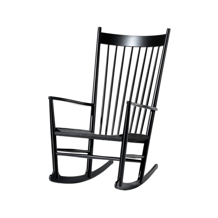 Rocking-chair J16 - Noir-chêne noirci - Fredericia Furniture