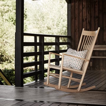 Rocking-chair J16 - Noir-chêne noirci - Fredericia Furniture