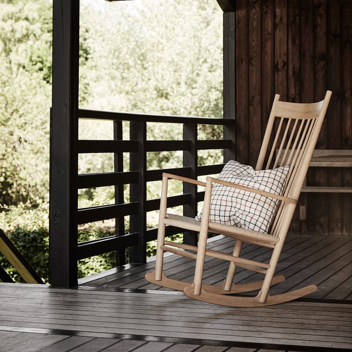 Rocking-chair J16, Noir-chêne noirci Fredericia Furniture