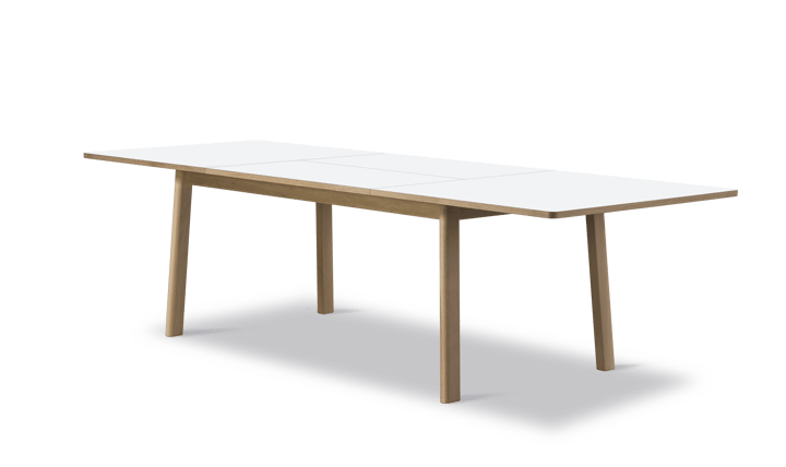 Table Ana 180-280x95 cm, Nanolaminé blanc-chêne savonné Fredericia Furniture