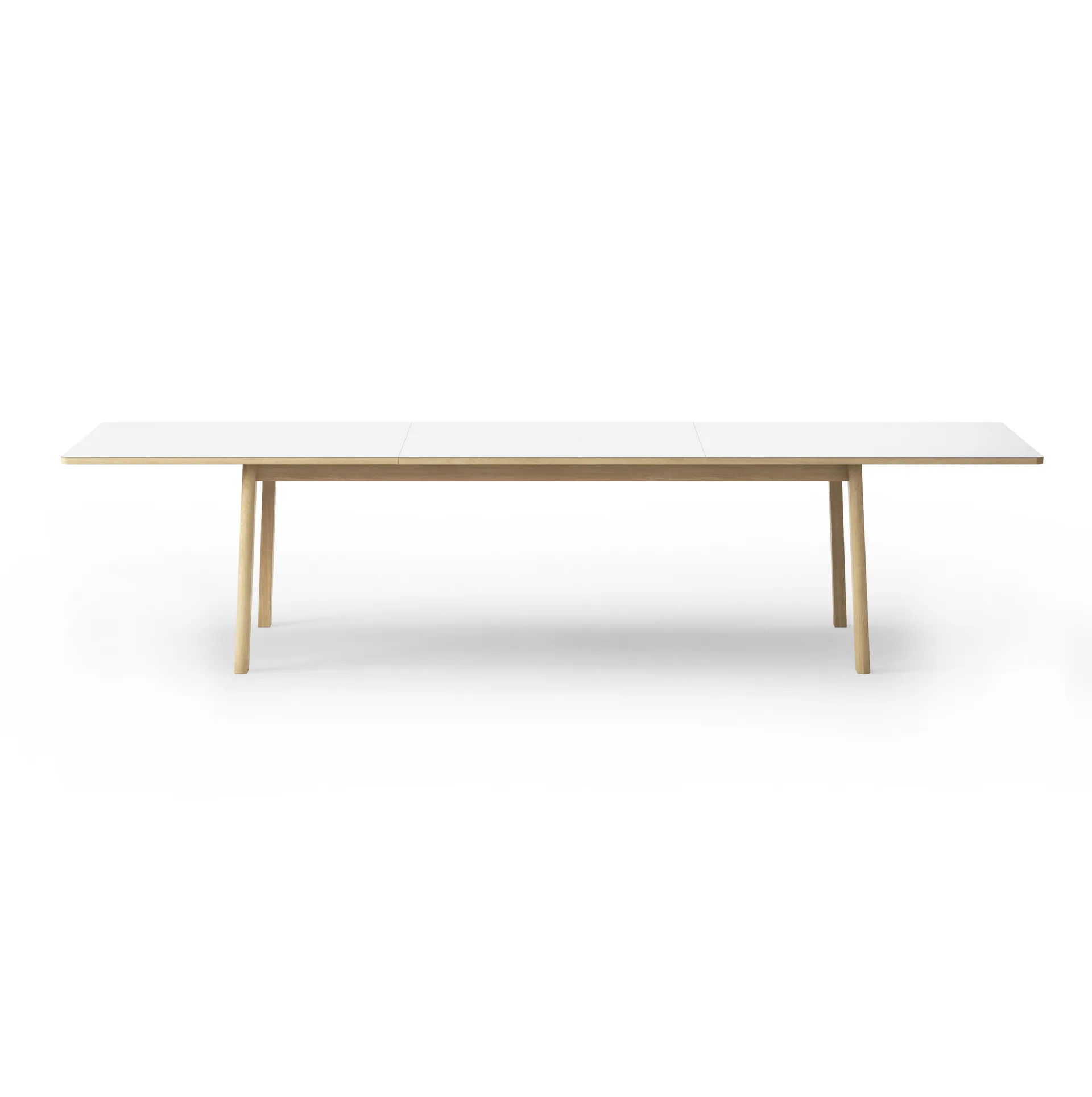 Table Ana 220-320x95 cm, Nanolaminé blanc-chêne savonné Fredericia Furniture