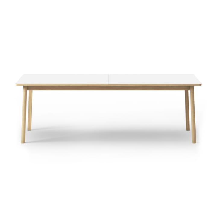 Table Ana 220-320x95 cm - Nanolaminé blanc-chêne savonné - Fredericia Furniture