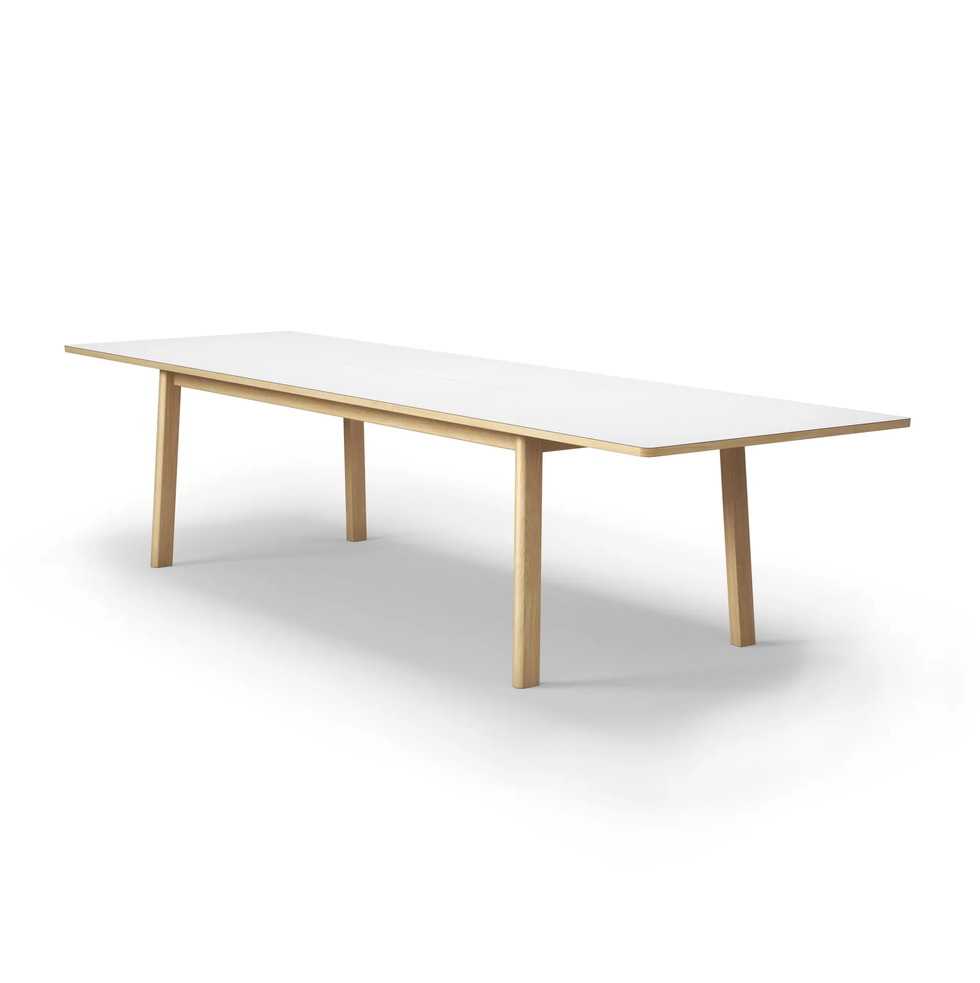 Table Ana 220-320x95 cm, Nanolaminé blanc-chêne savonné Fredericia Furniture