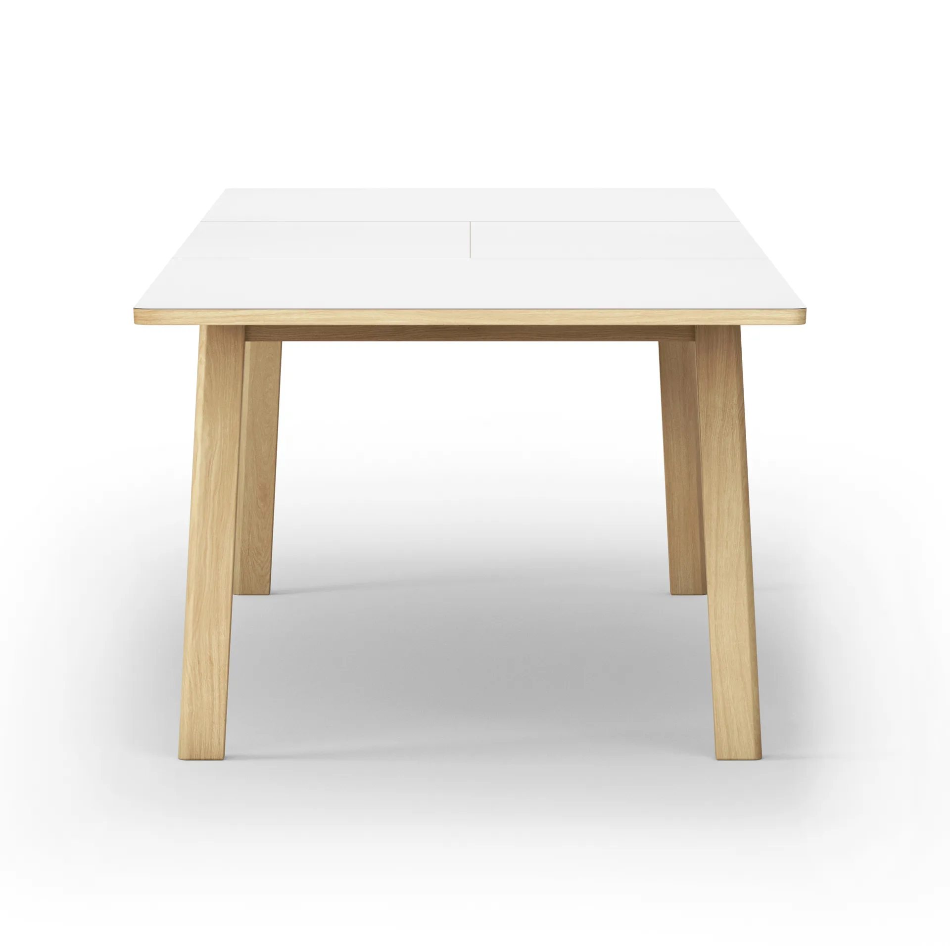 Table Ana 220-320x95 cm, Nanolaminé blanc-chêne savonné Fredericia Furniture