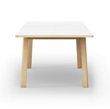 Table Ana 220-320x95 cm - Nanolaminé blanc-chêne savonné - Fredericia Furniture